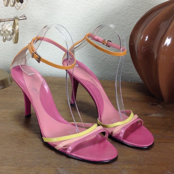 gianni bini pink shoes